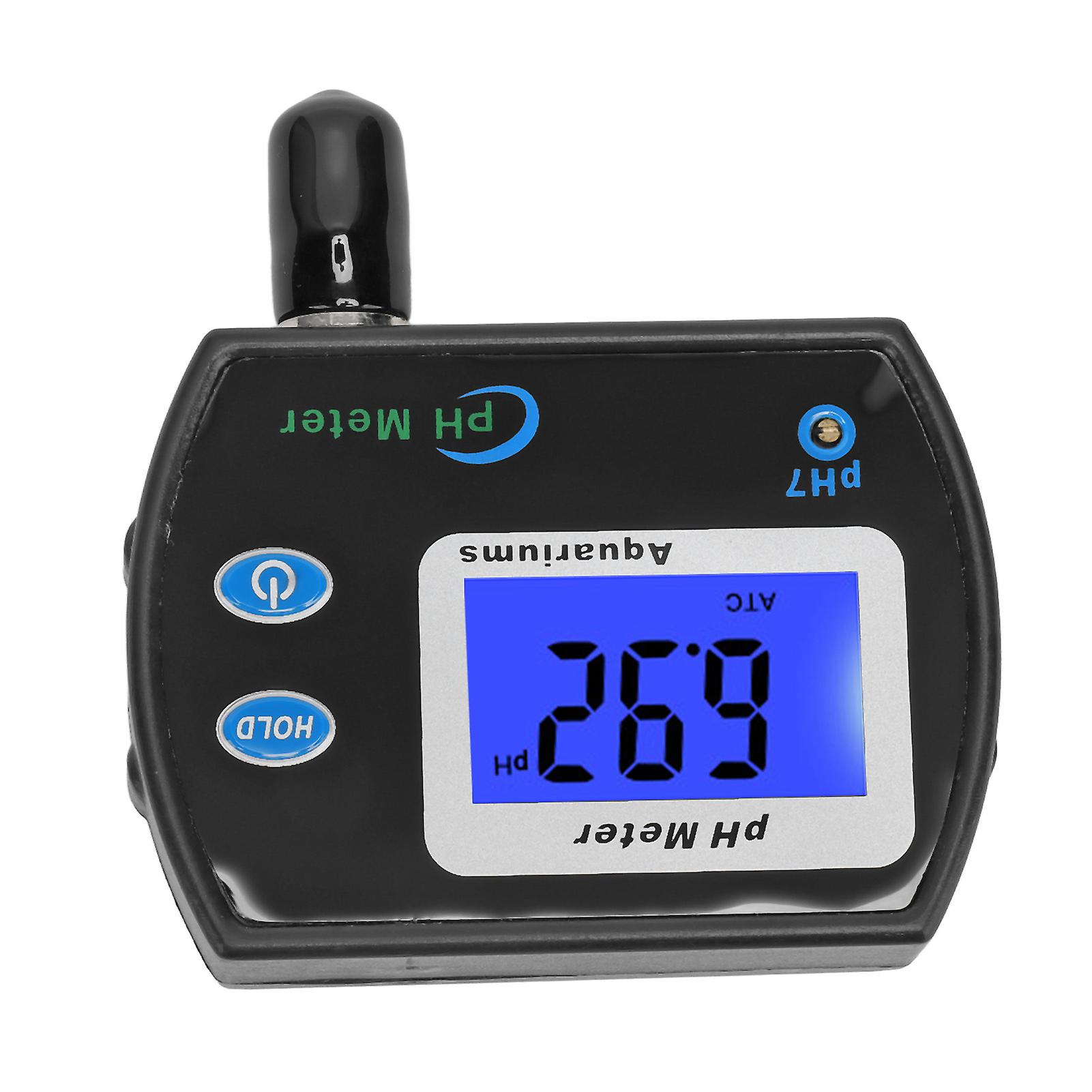 PH Meter LCD Large Screen Display Backlight Water Quality Tester Conductivity PH Meter Tester EU Plug 230‑240V