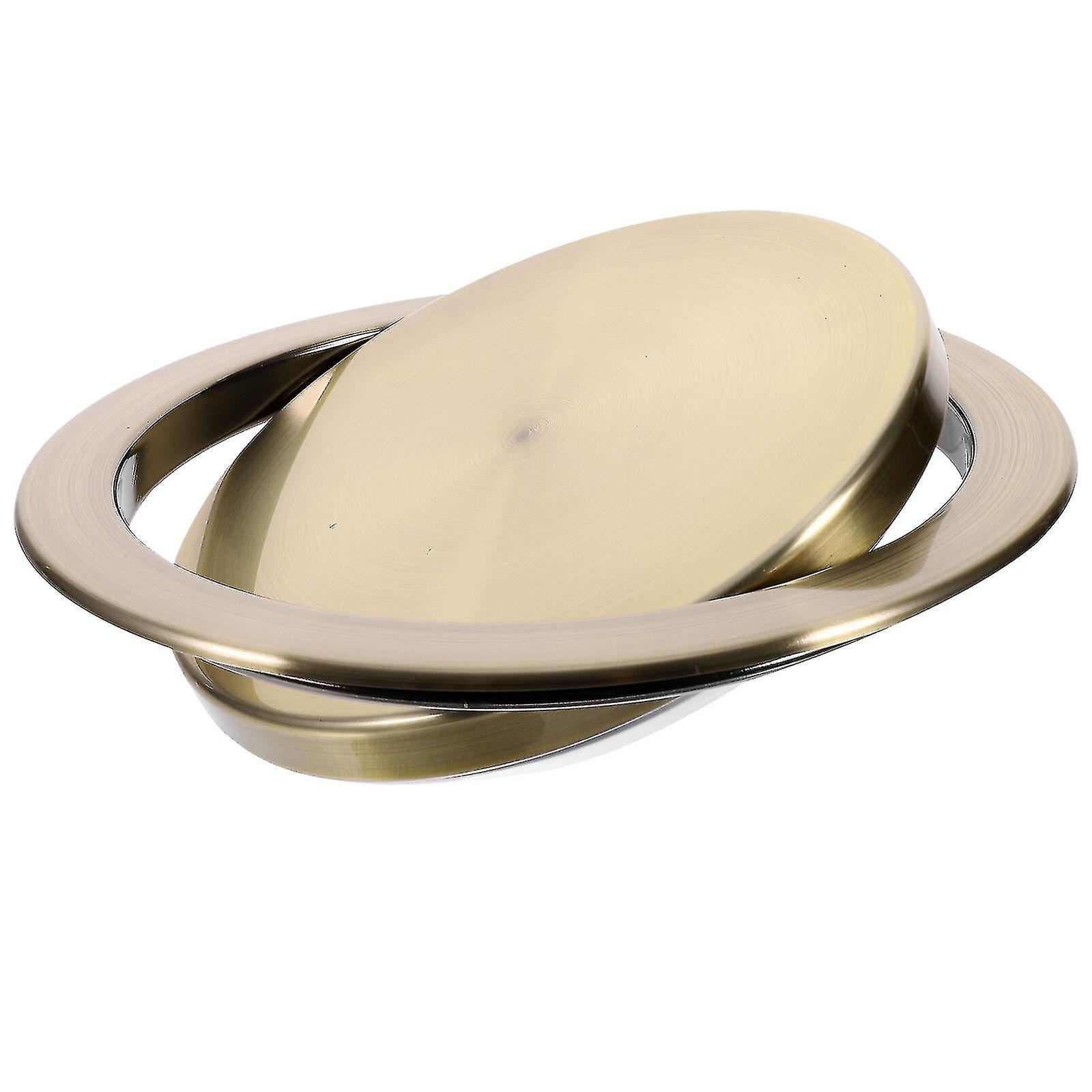 Embedded Type Trash Bin Flap Cover Stainless Steel Waste Bin Swing Flap Lid Trash Can Lid