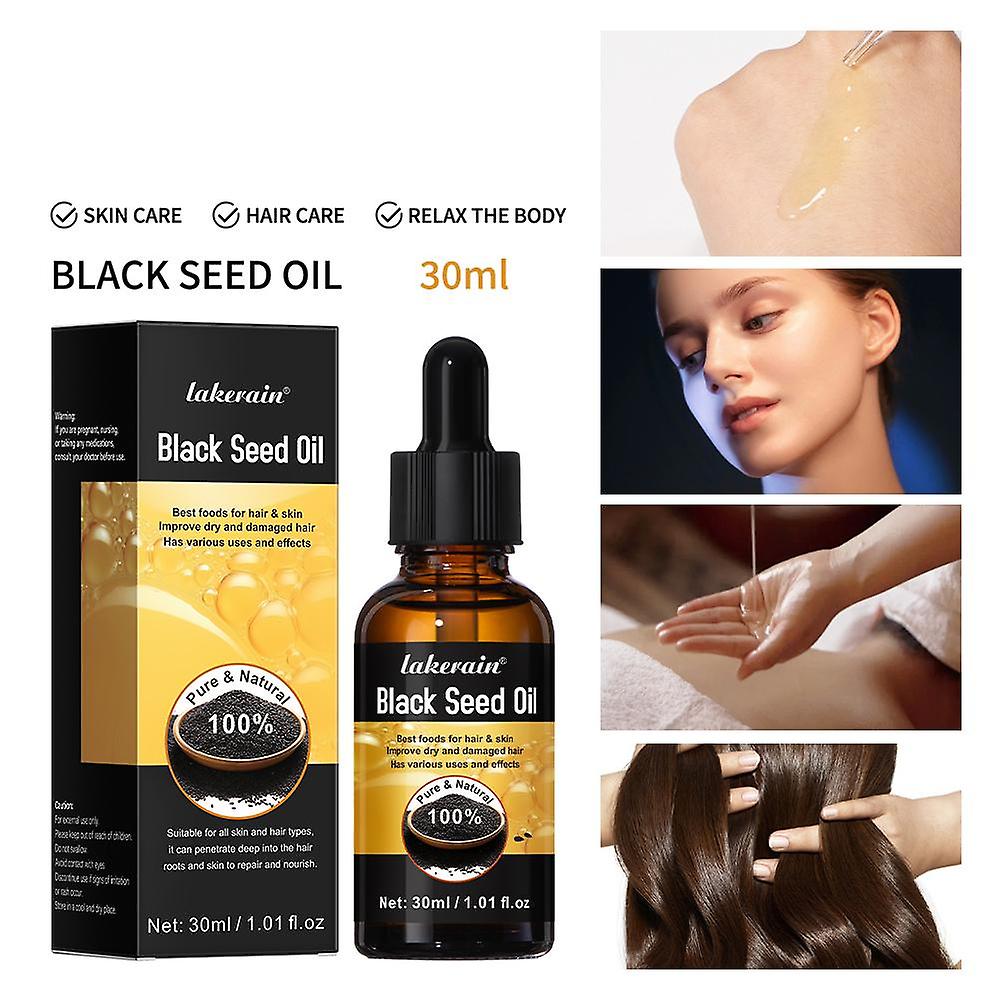 多機能ブラックシードオイルヘアニュートリションアイラッシュとアイブロウリキッド