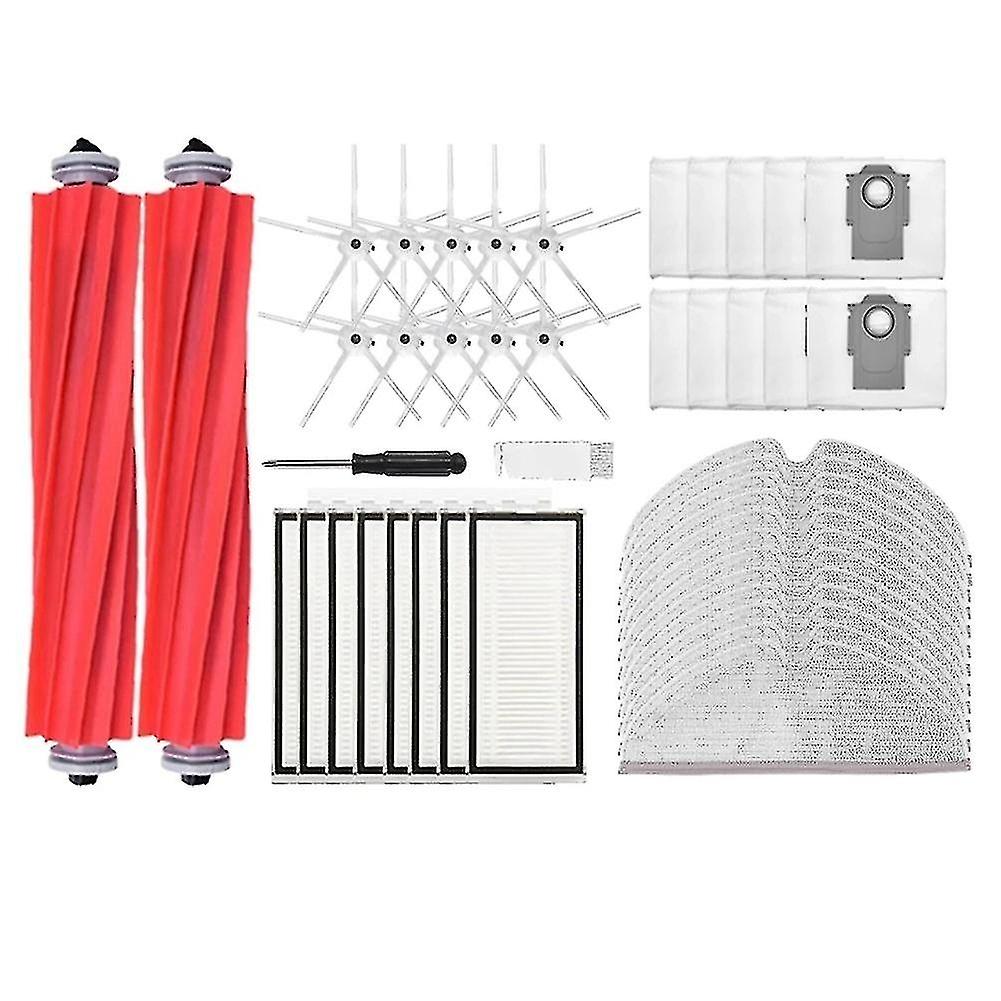 For Robo Q7 Max Q7 Max+ T8 D Bag Filter Main Side Brush