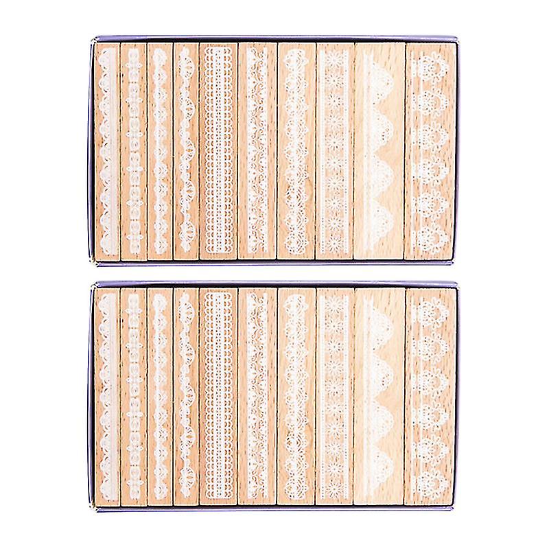 2set Lace Stamps