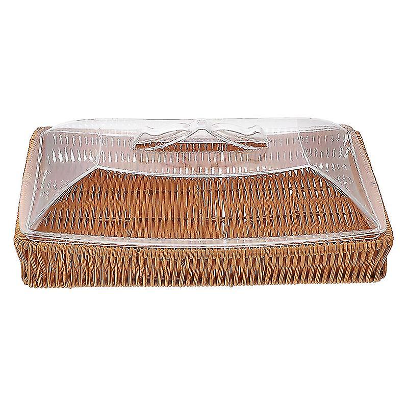 1pcs Candy Storage Basket With Acrylic Cover