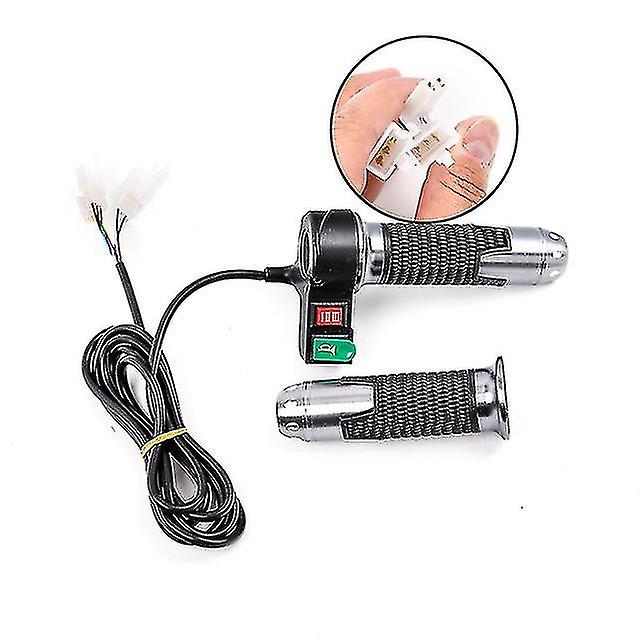 Throttle Handle 60v Universal Three Speed Handlebar With Horn Gear Throttle Rotation Handle Electric