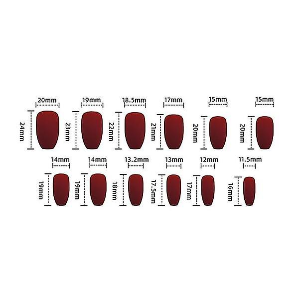 Fake Nails Ballerina False Nail Press on Nails