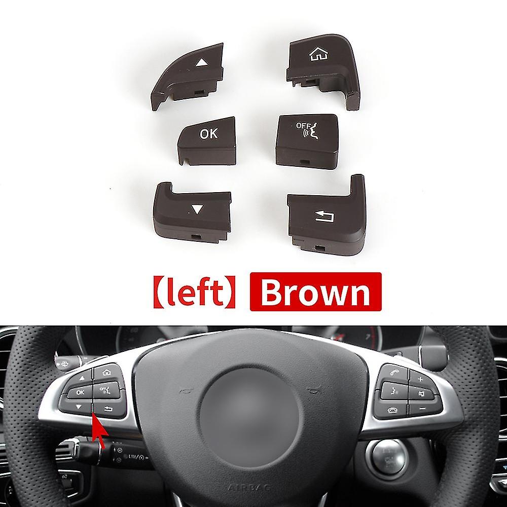 For Mercedes W205 W253 Car Steering Wheel Switch Control Buttons For Benz C Glc Class C200 C220 C260