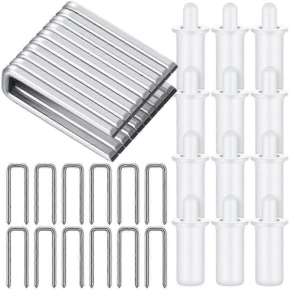 1 Set of Shutter Repair Replacing Pin Plastic Shutter Replacement Pin Louvers Staples for Home
