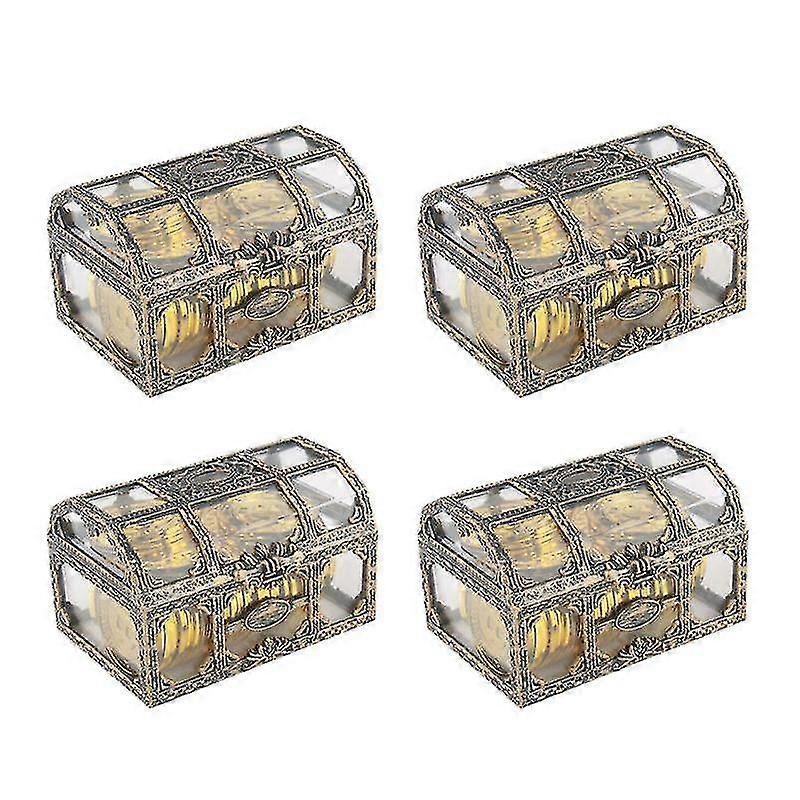 4pcs Food Containers,  Pirate Box For Kids