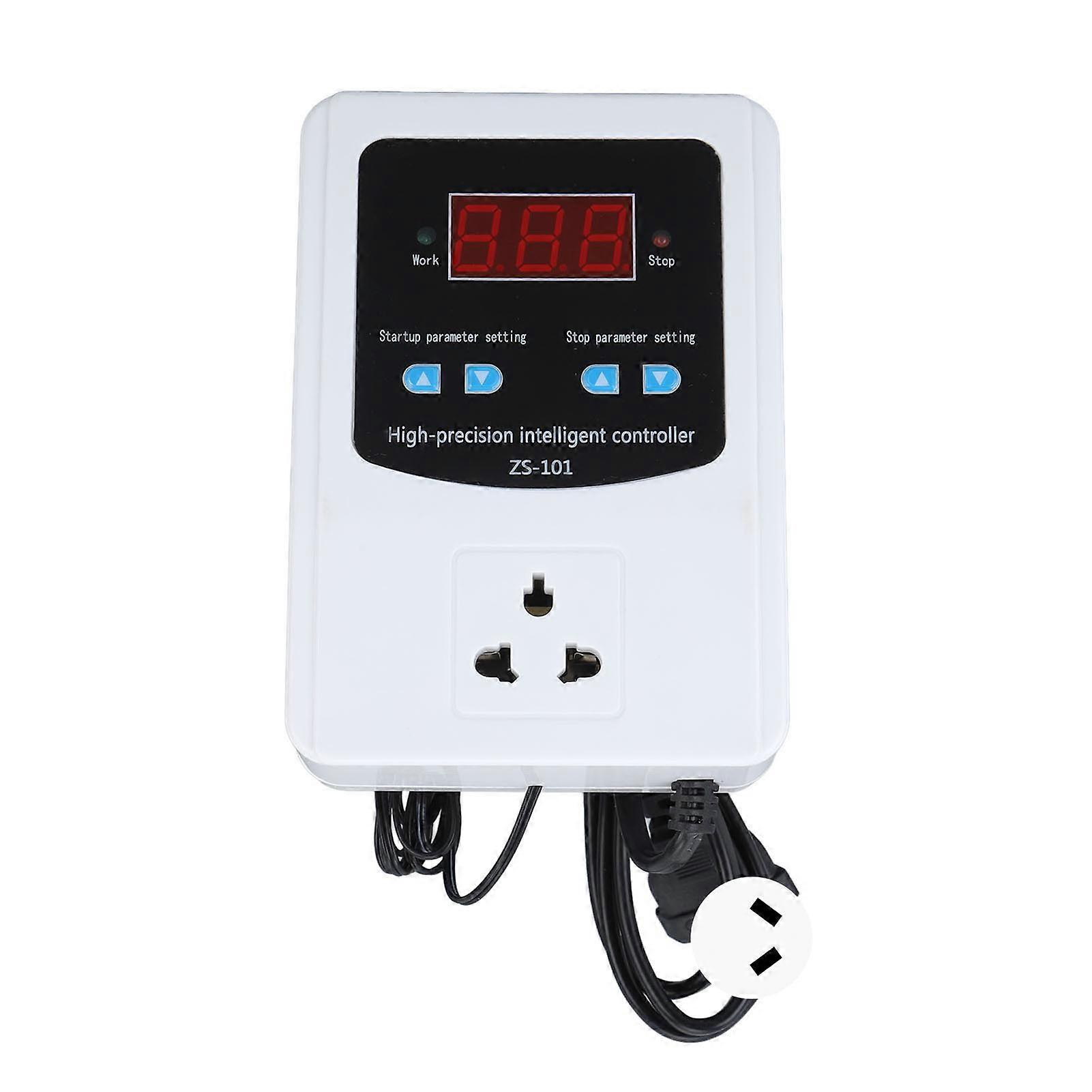 1500W Greenhouse Temperature Controller Digital Air Temperature Controller Thermostat LCD Display 10A AU Plug 220V