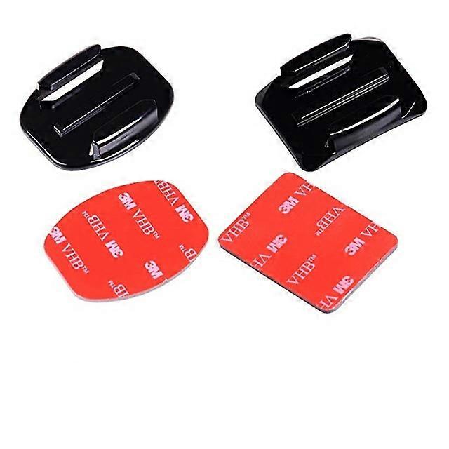 3m Flat Curved Adhesive Mounts For Gopro 7 6 5 4 3 Adhesive Pads For Gopro Xiaomi Yi Sjcam Action Camera Helmet Car