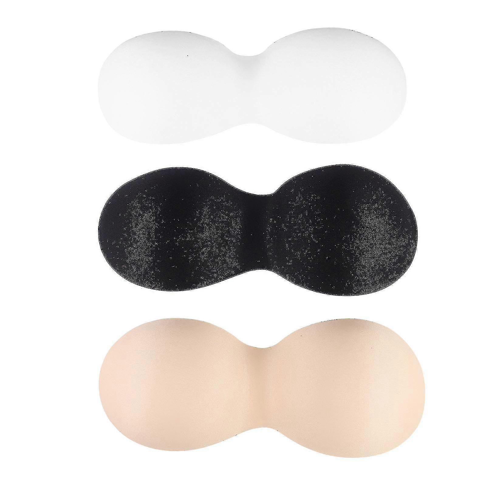3 Pcs Bra Inserts Breathable Silk Exercising Pads For Women_Dec