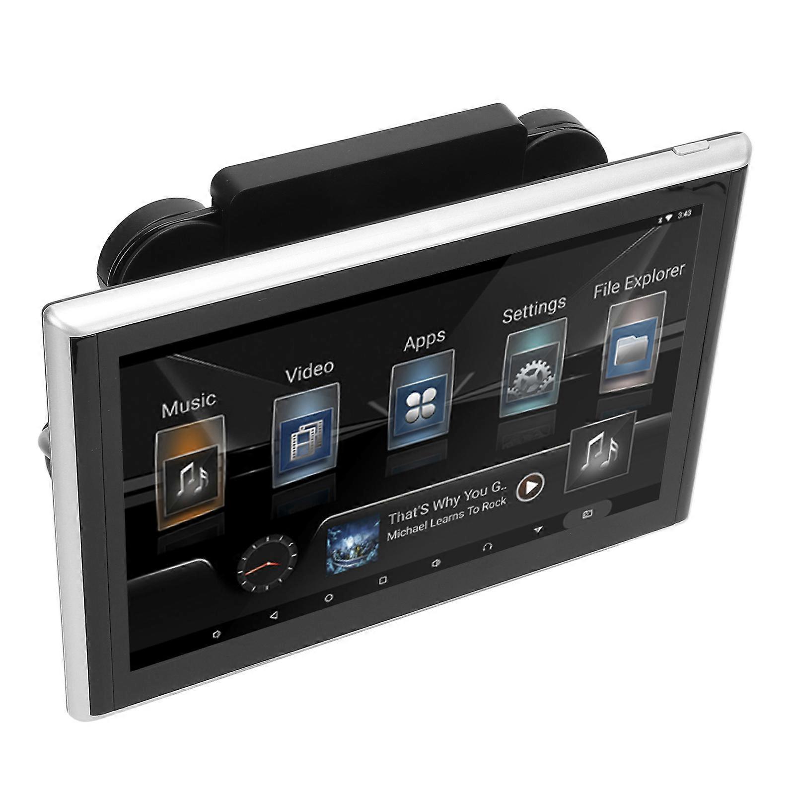 Lettore video poggiatesta per auto da 9 pollici HD 1920 x 1200 Supporto touch screen Bluetooth 2G Ram 32G ROM per Android 9.0
