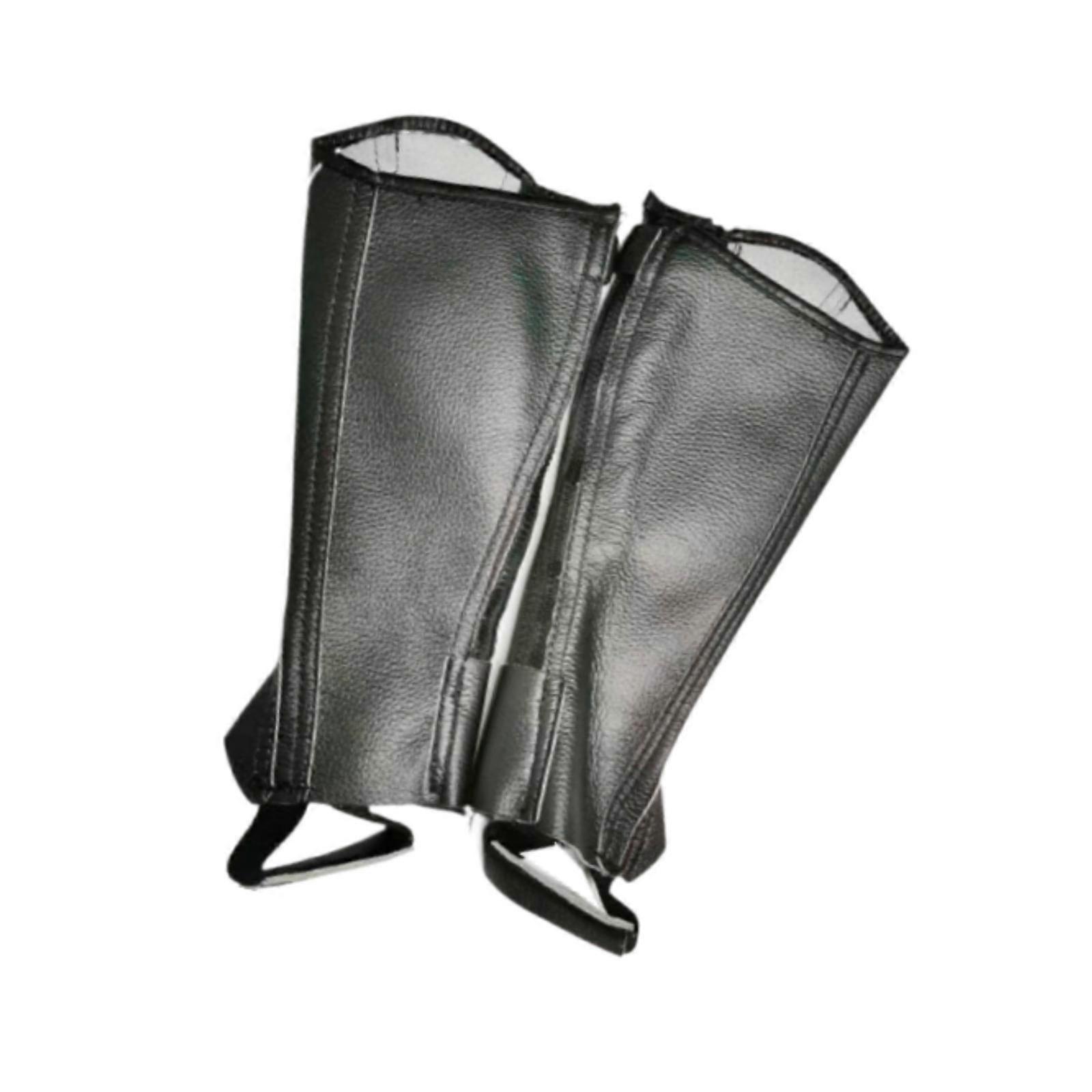 Equestrian Boot Tops Protector Equestrian Half Chaps Horse Riding Boot Cover S
