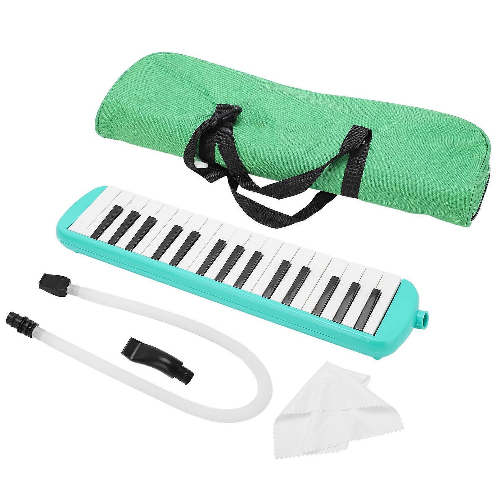 Air Piano Keyboard 32 Key Professional Mouth Pianos Melodica with Short Mouthpiece