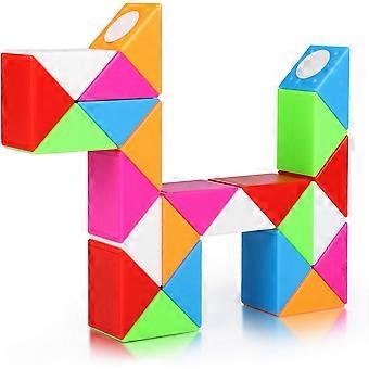 48 Partes 3D Magic Ruler Twist Puzzle Toy
