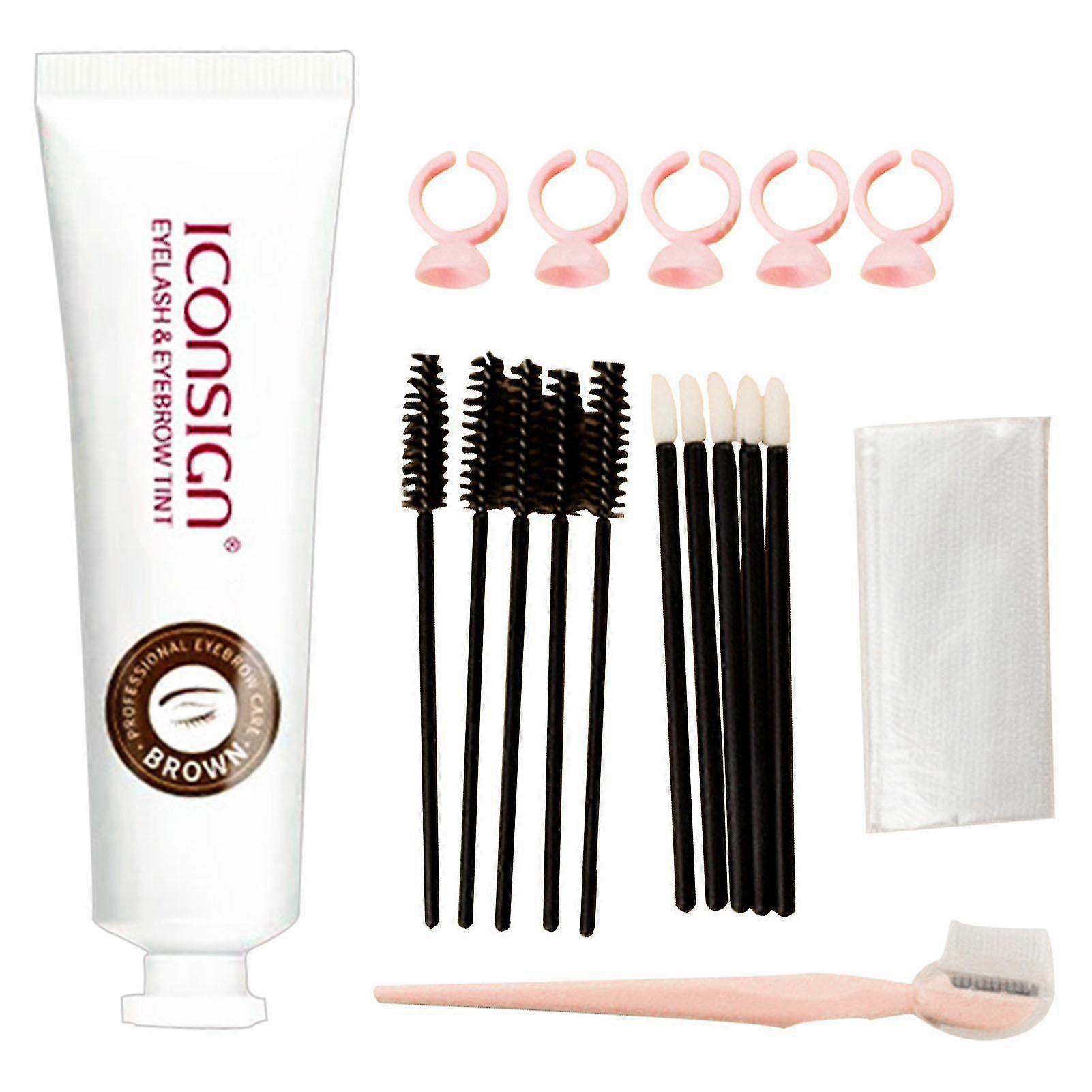 Eyebrow Color Gel Set Waterproof Sweat-proof Safe For All Types Of Eyebrows