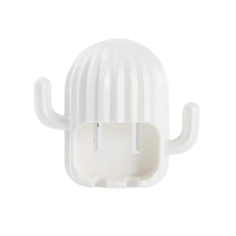 Creative Cactus Shape Abs Toothbrush Holder With Hooks Wall-mounted Toothbrush
