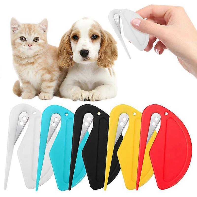 5pcs Pet Knotting CombDe Knotting Comb for CatsDog