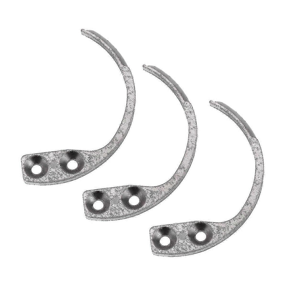 3個のセキュリティタグデタッチャーアラームキーフックデタッチャーマグネティックリムーバーアクセサリー-良質