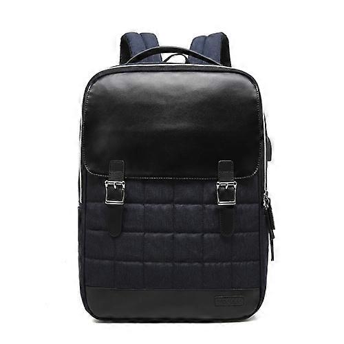 15.6 inch External USB Interface Laptop Backpack Waterproof Computer Bag