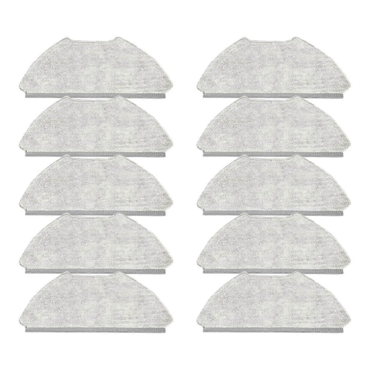 10Pcs Vacuum Mop Pads for T20 Robot Vacuum Cleaner Replacement Spare Parts Washable Mop Cloth