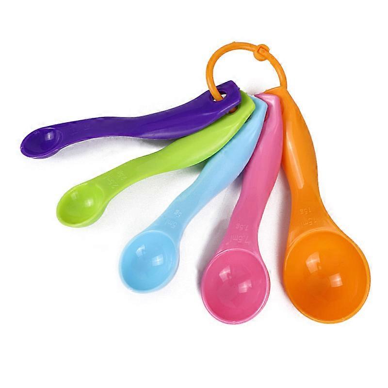 Kitchen Utensils, Colorful Measuring Spoons, Combination Measuring Spoons, Graduated Seasoning Measuring Spoons (5 Pieces),2024 Ping