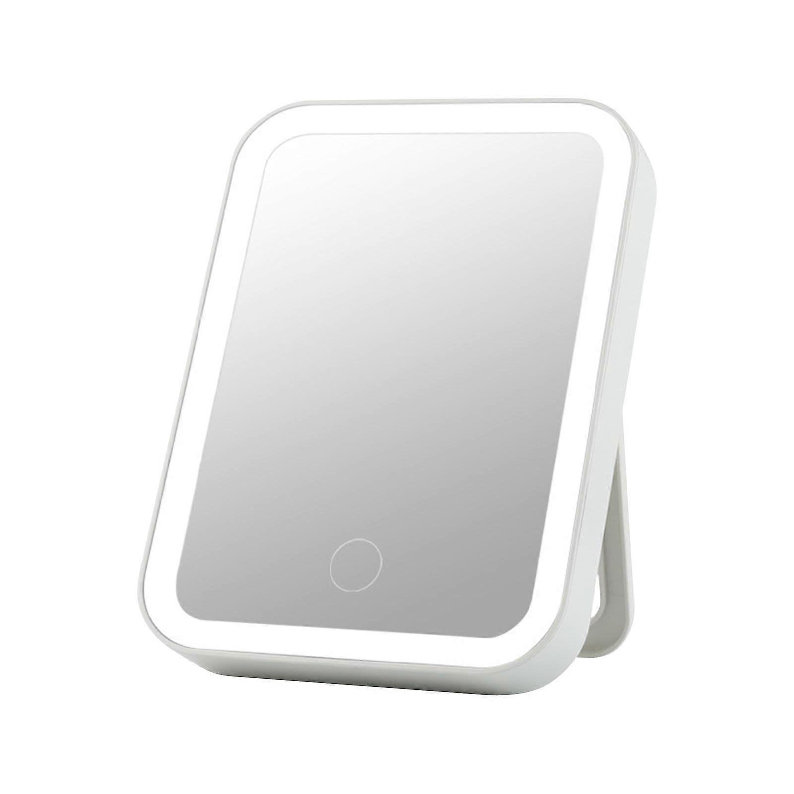 LED Desktop Mirror Desktop Folding Mirror With Light Desktop Decorative Mirror
