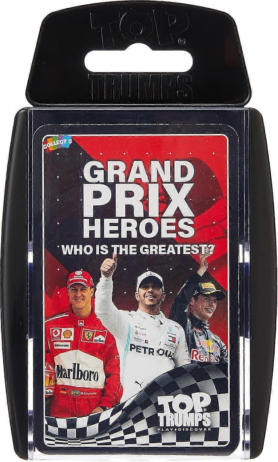 Top Trumps Classics GrandPrix Heroes Card Game