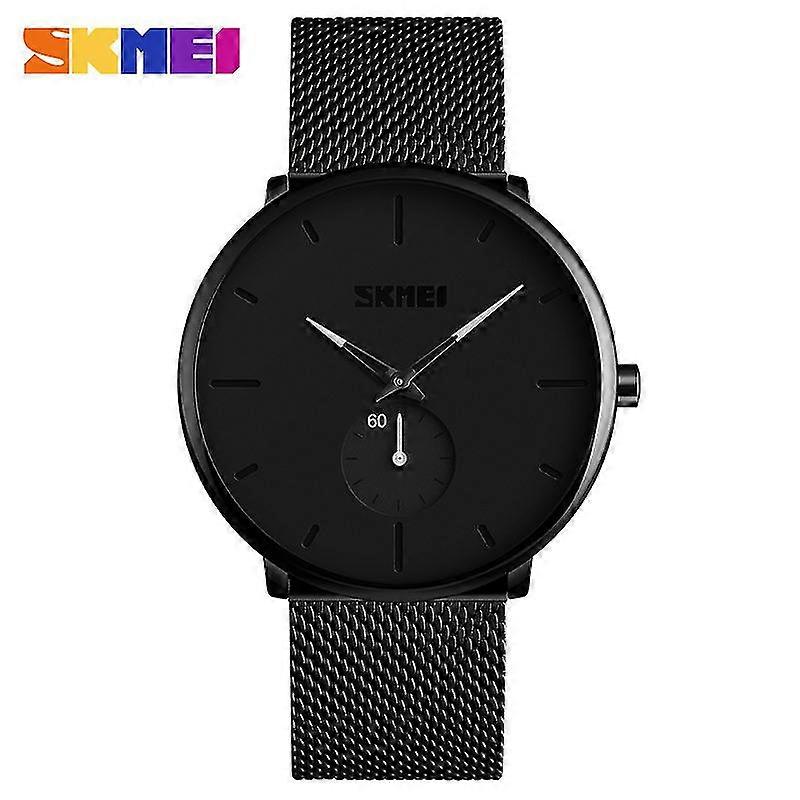Watch Simple Quartz Watch Stainless Steel Strap