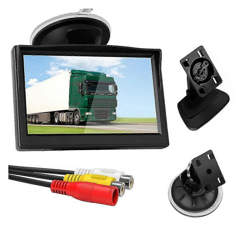 5 Inch 800x480 Tft Lcd Hd Screen Monitor With Dual Mounting Bracket For Car Backup Camera/rear View