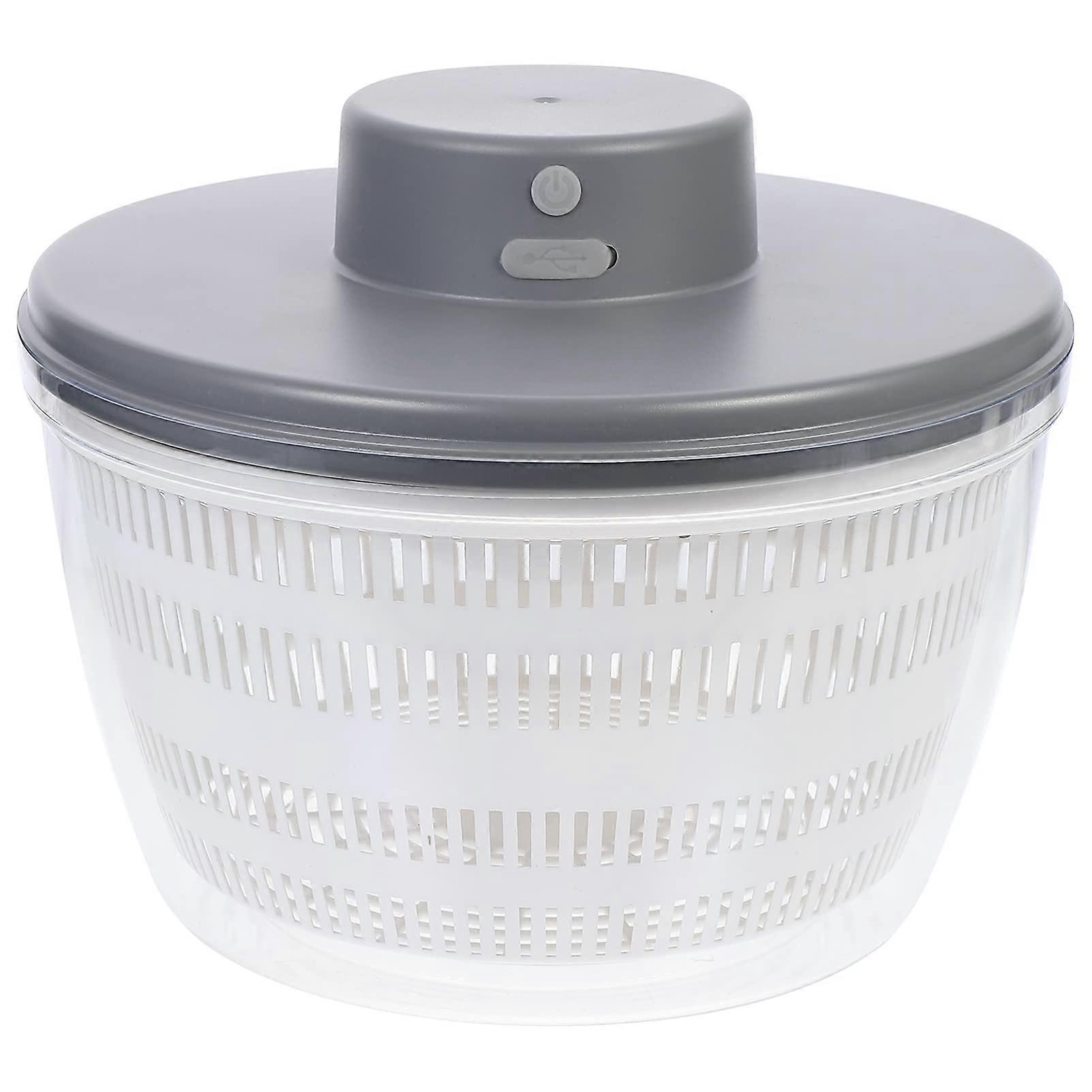 Bærbar tørketrommel Food Dehydrator Machine elektrisk (grå)