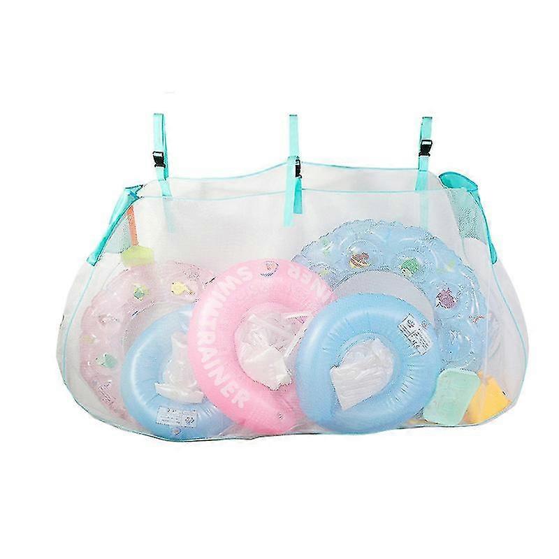 Pool Floating Storage Organizer Toy Pool Noodles Adjustable Hanging Net
