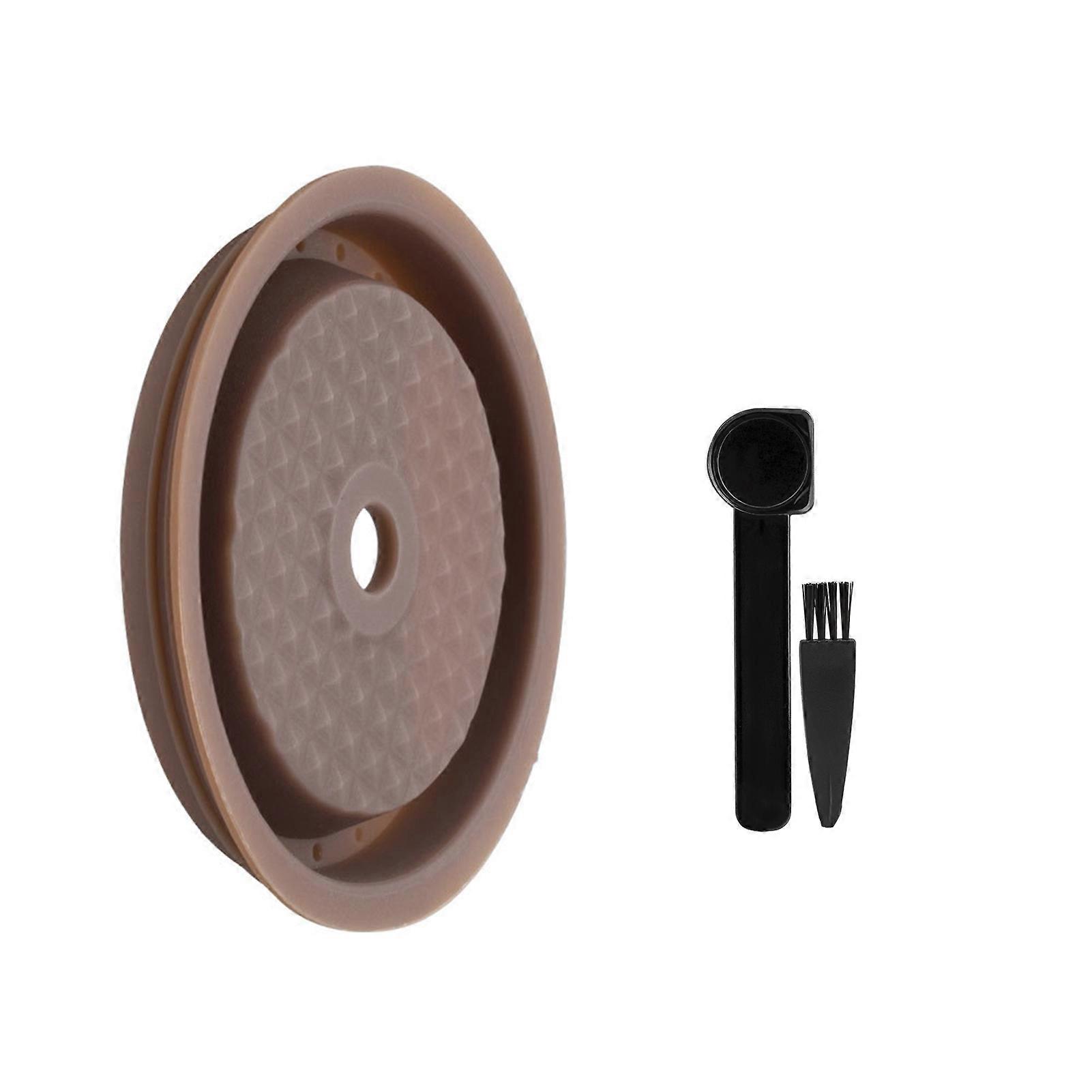 Coffee Capsule Lid Reusable Easy to Clean Silica Gel Airtight Seal Coffee Pod Cap for Home KAESI