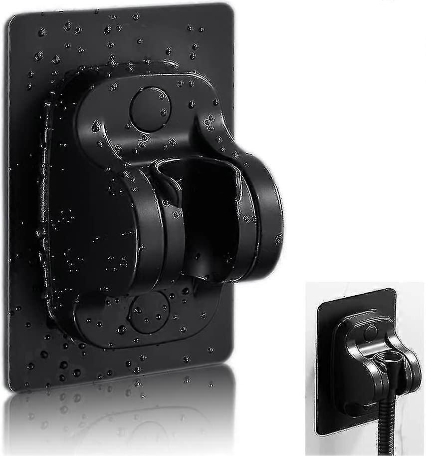 No-drill Shower Head Mount 3m Strong Adhesiveangle Adjustable Adhesive Shower