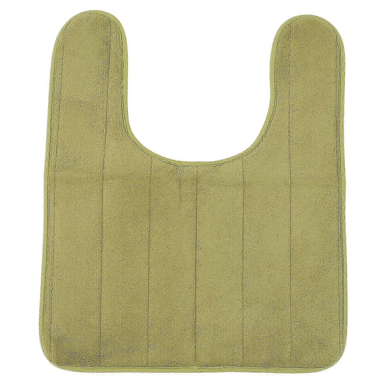 1pc U-förmigen Badezimmer Teppich Non-skid Badezimmer Matte WC Sitz Teppich