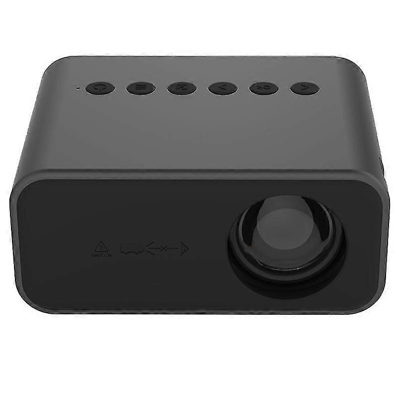 YT500 LED Mini Projector 320x240p Smart TV Portable Home Theater USB Audio Built-in Speaker Outdoor Media Video Player Beamer