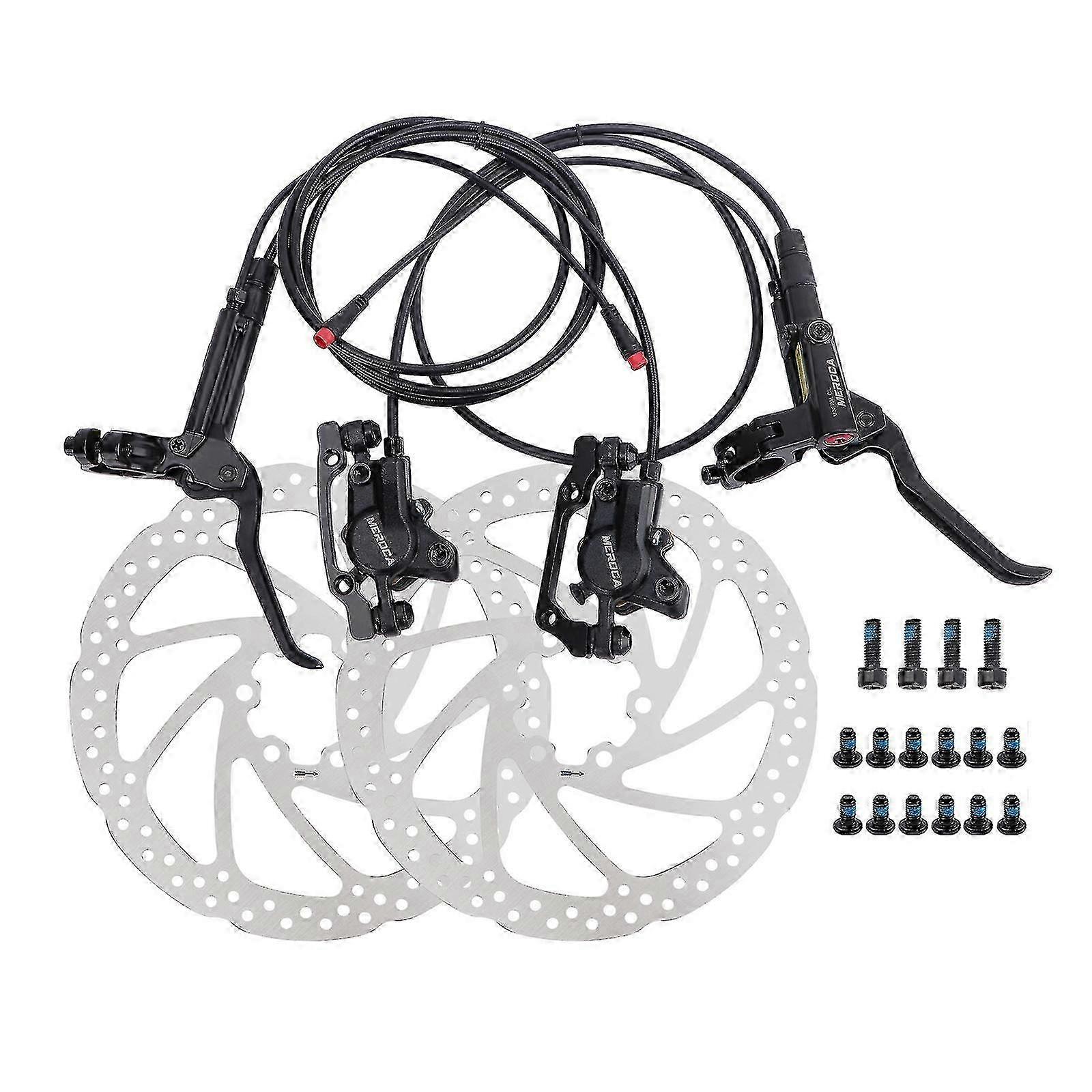 Hydraulic Disc Brake Set for E-Bike Front Rear