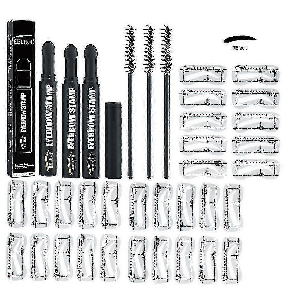 Eyebrow Pen Set Lazy Simple And Quick Thrush Eyebrow Card Eyebrow Pencil Natural Waterproof Long-lasti