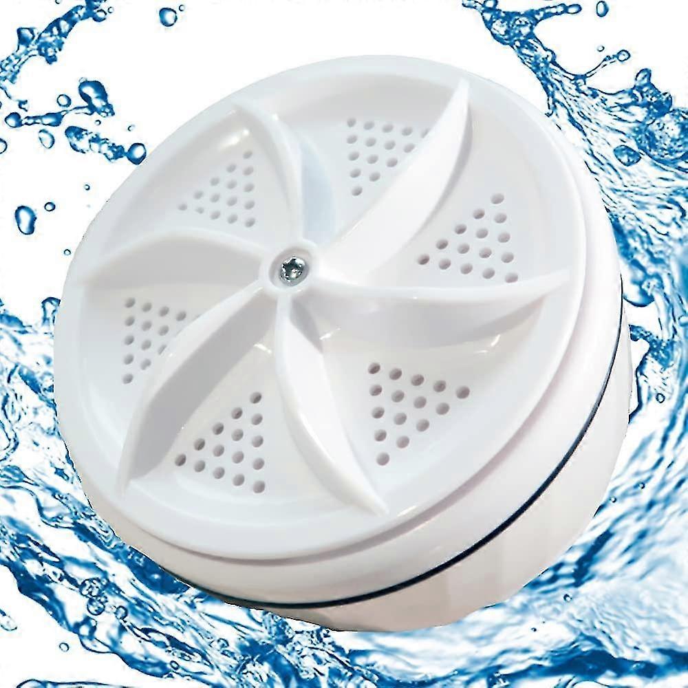 Portable Washing Machine, Mini Portable Dishwashers For Sink, Ultrasonic Turbine Portable Clothes Washing Machine With Usb For Home Business Travel Co
