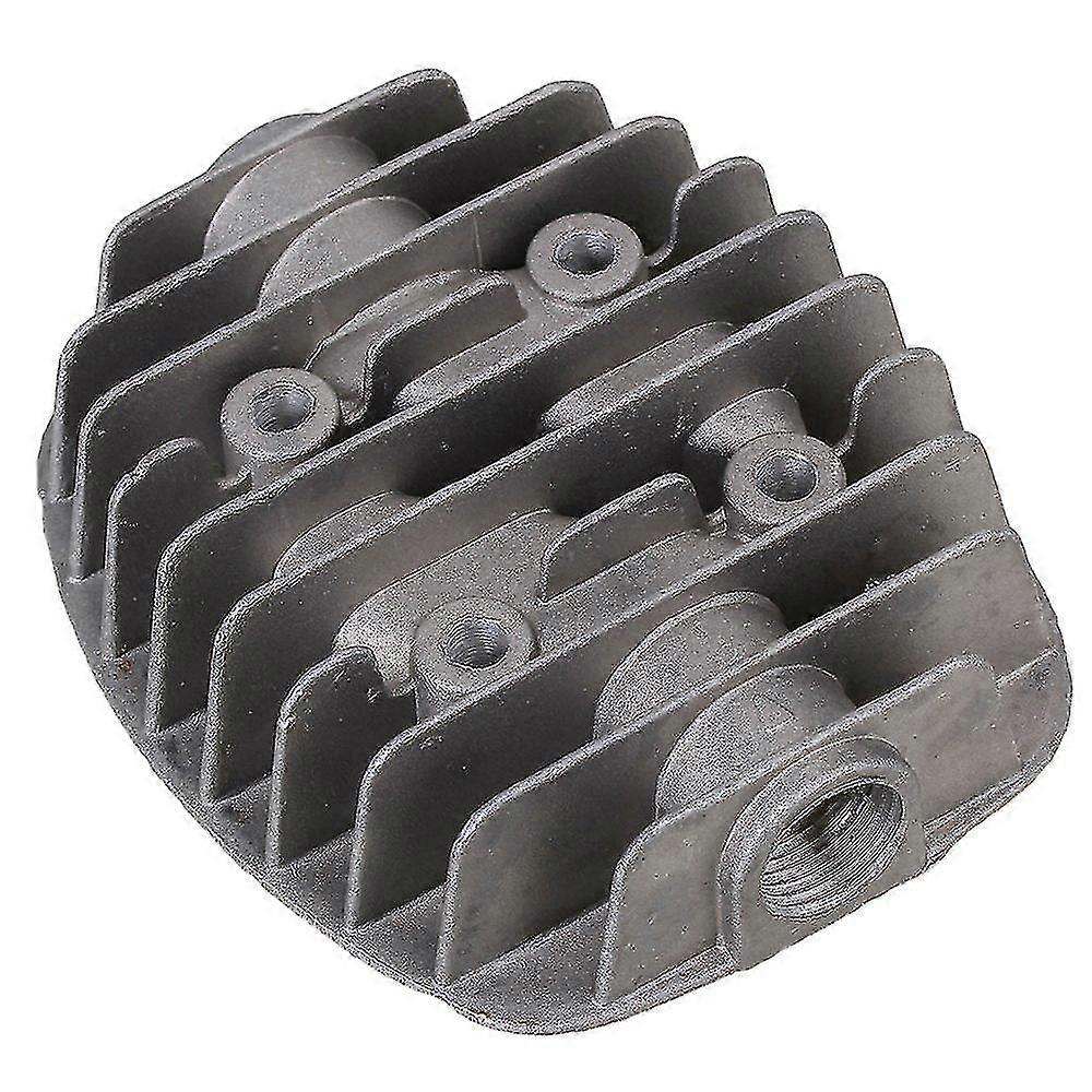 Testa cilindro filettata femmina in metallo adatta per compressore d'aria grigio15mm