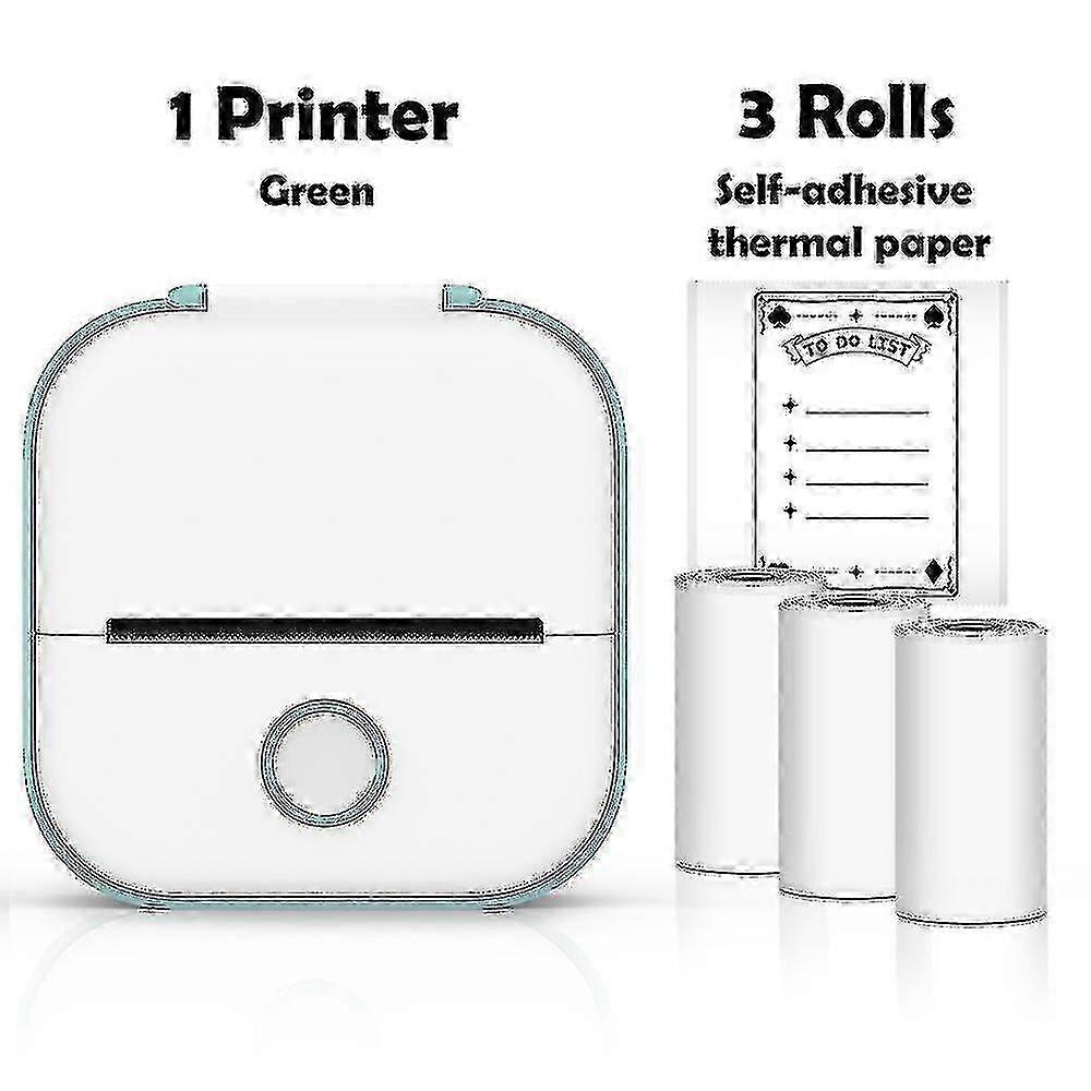 Phomemo T02 Mini Printer Portable Printer Thermal Printing Sticker Wireless Inkless Pocket Printer Self-adhesive Label Printer -ys Ty