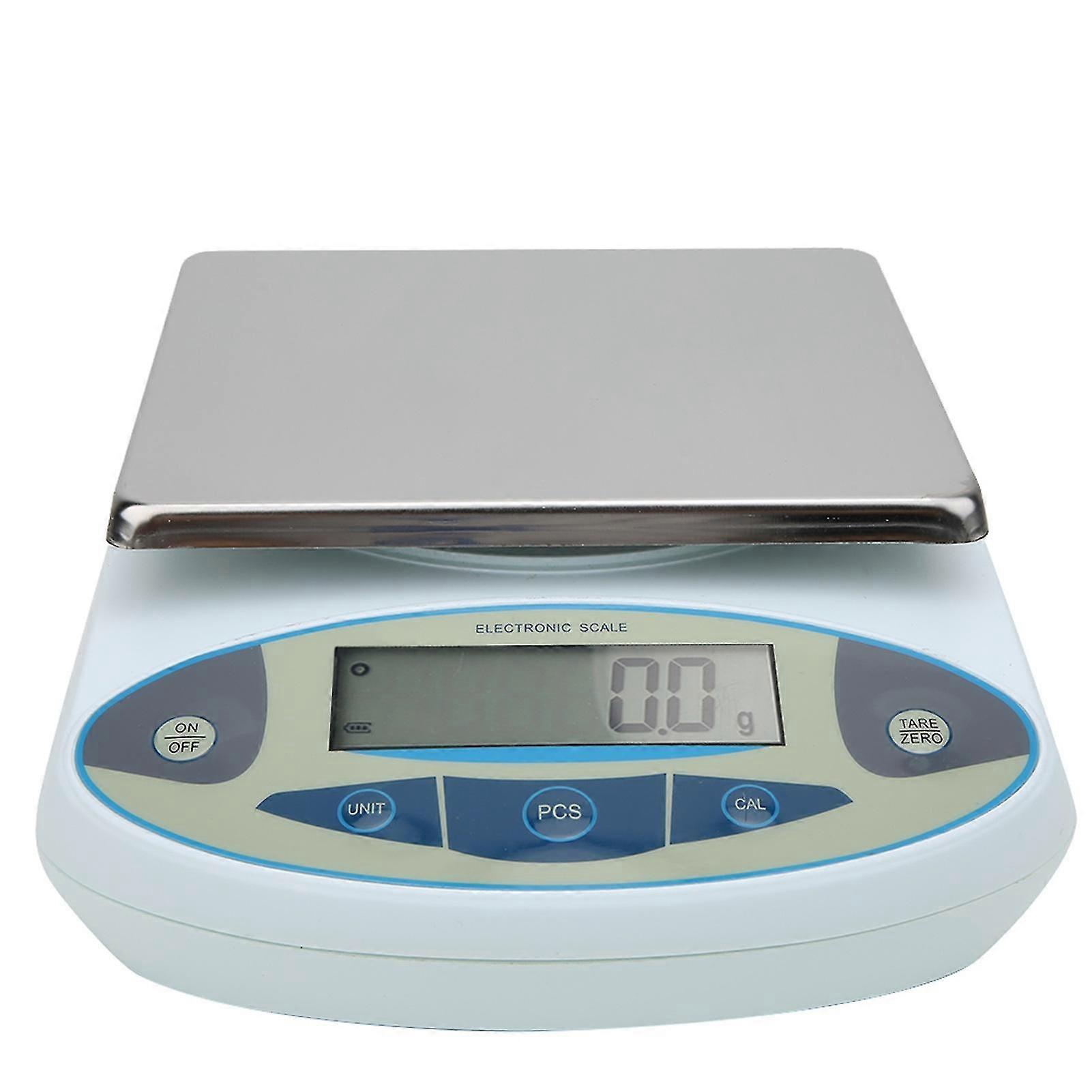 High Precision Digital Electronic Balance Scale 30kg 0.1g Laboratory Balance 100-240V EU