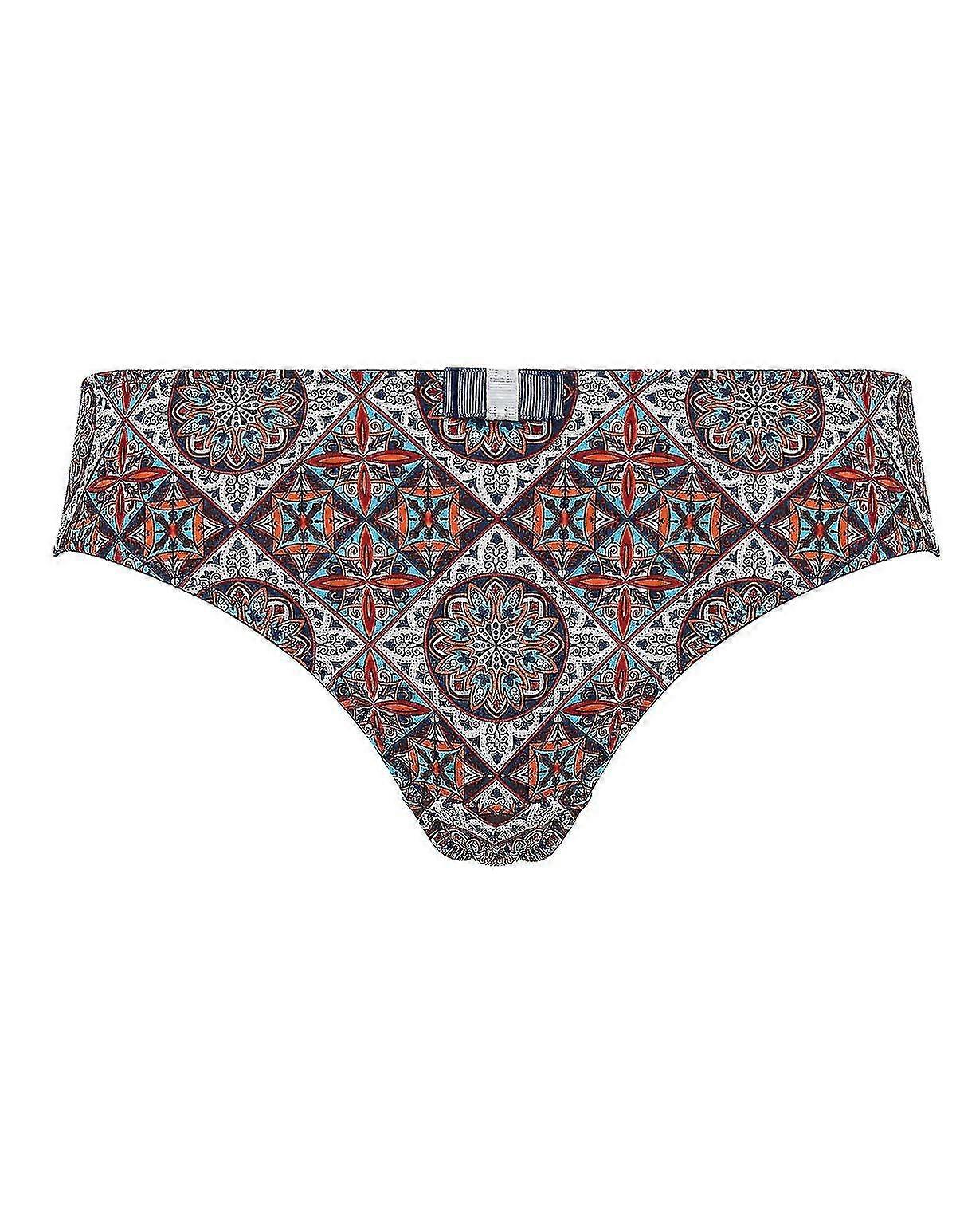 18021-181-018 Women'S Multicolour Motif Knickers Panty Brief