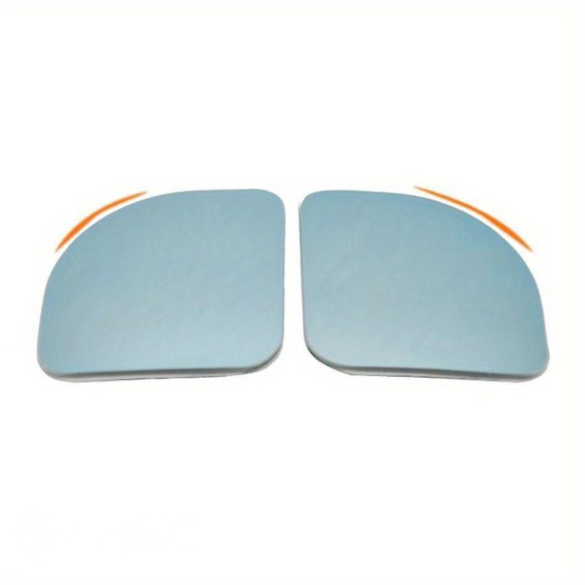 2pcs Car Blind Spot Mirror Frameless Auxiliary Rearview Mirror Universal Wide Angle Adjustable Small Mirrors