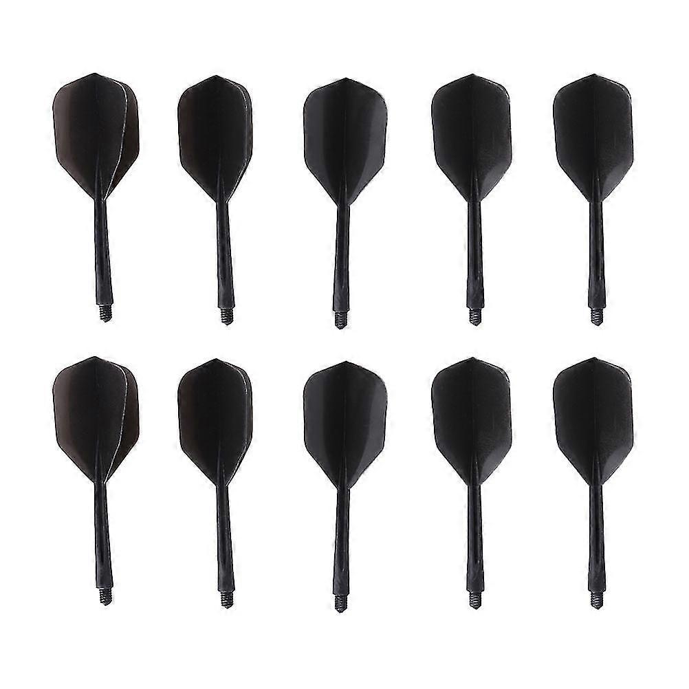 10 Stück Professionelle Dart-Flüge und Schäfte Dart-Zubehör Integrierter Dart-Schaft-FCY