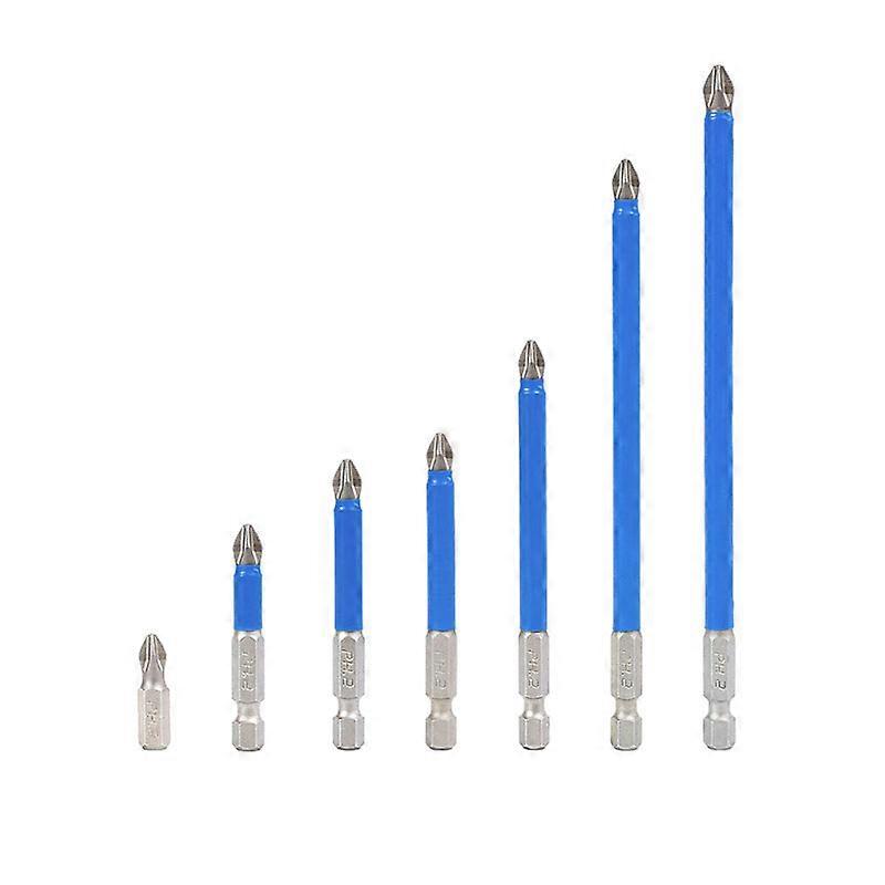 Magnetic Screwdriver Bit Set, S2 Alloy Steel Screwdriver Drill Bit Set Hex Shank Screwdriver Bit Accessory Set Hardness for Power Screwdriver Drill Im