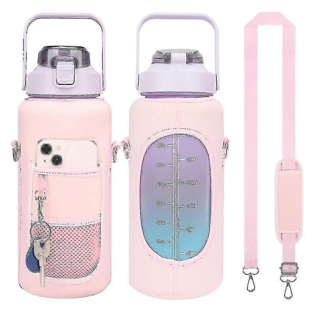 Water Bottle Carrier Sleeve With Adjustable Shoulder Strap Bottle Pouch Holder Sports Water Bottle Accessories Free Shipping