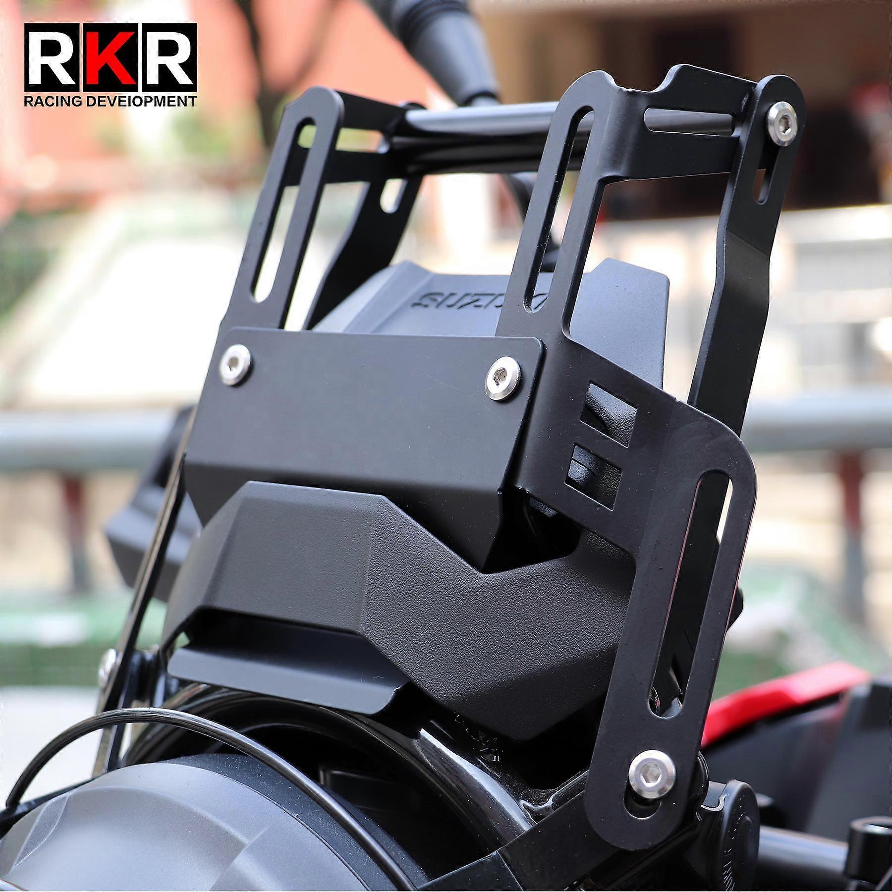 For Suzuki DL250 Motorcycle Heightened Windshield Extention Bracket Lifting Function Adjustment GPS Phone Navigation Holder