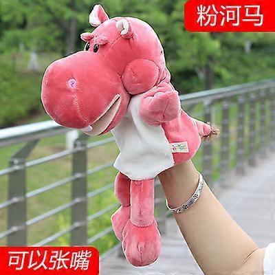 Cute animal hand puppet children interactive educational toy gloves 30cm