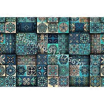 Bohemian Style Mandala Jigsaw Puzzles 300/500/1000 Pieces Paper Puzzle Family Game Decompress Educational Toys for Kids Adults