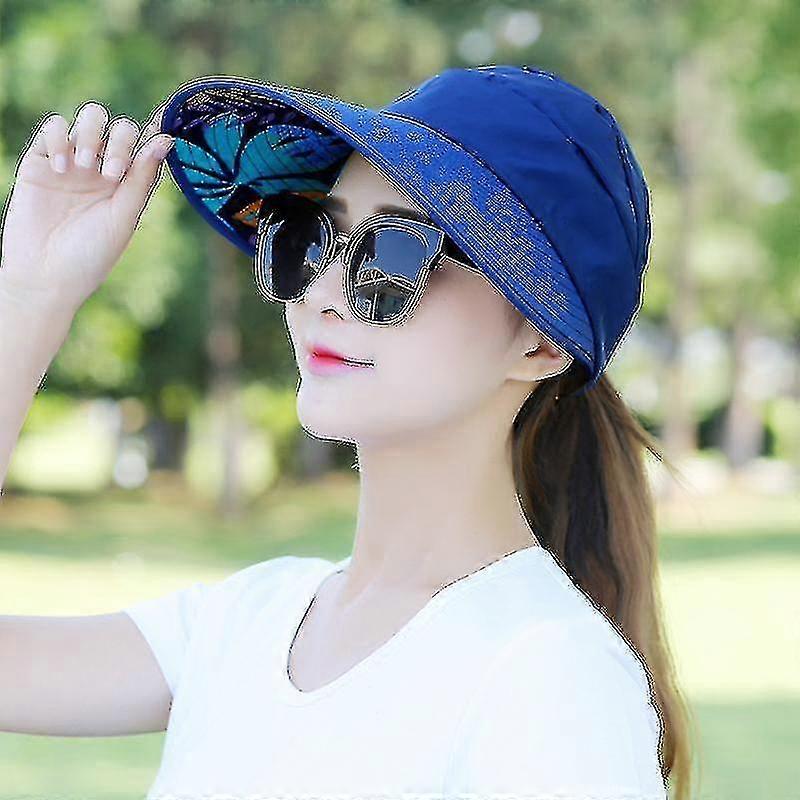 Ladies Visor Foldable Golf Tennis Beach Hat